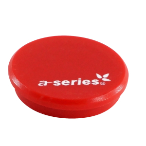 AIMANT DIAMETRE 32mm ROUGE A-SERIES AS1681 - paquet de 10