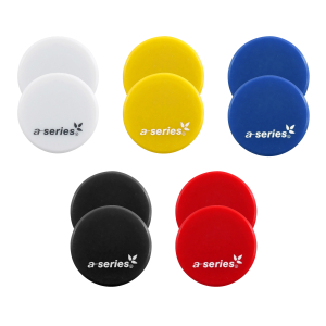 AIMANT DIAMETRE 32mm COULEURS ASSORTIES A-SERIES AS1686 - paquet de 10