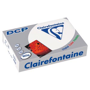 PAPIER CLAIREFONTAINE DCP A4 160Gr BLANC - ramette de 250