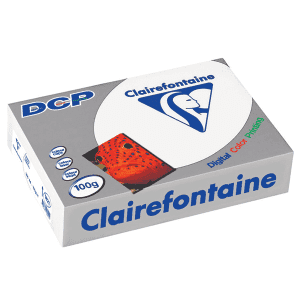PAPIER CLAIREFONTAINE DCP A4 100Gr BLANC - ramette de 500