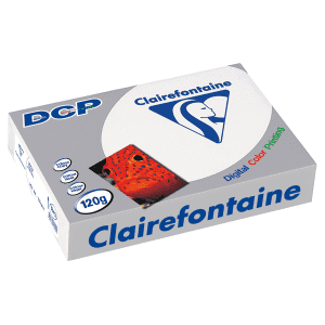 PAPIER CLAIREFONTAINE DCP A4 120Gr BLANC - ramette de 250