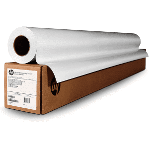 ROULEAU DE PAPIER HP 841mmx45.7M 90Gr BLANC Brillant INKJET Q1444A