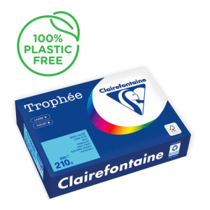 PAPIER CLAIREFONTAINE TROPHEE A4 210Gr BL ALIZE - ramette de 250