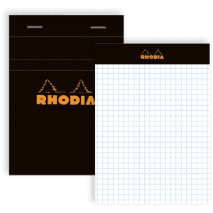 Bloc notes agrafé Rhodia 148x210 - 160 pages- points DOT - non perforé au  meilleur prix