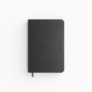 CARNET DE NOTES DE KEMPEN 110x160mm LIGNE COUVERTURE SOUPLE NR ASHBLACK 160 PAGES