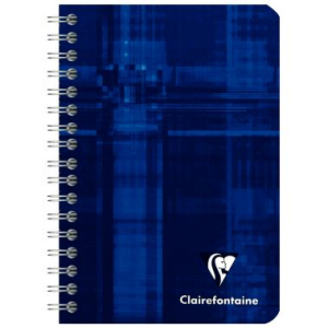 CARNET 95/140 SPIRALE Q5 50 FEUILLES CLAIREFONTAINE - boîte de 10