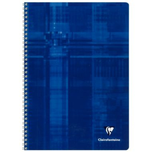 CAHIER A4 SPIRALE SEYES 90 FEUILLES CLAIREFONTAINE