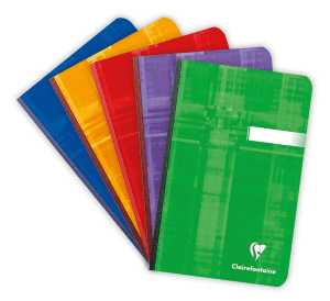 CARNET 110/170 BROCHE SOUPLE Q5 96 FEUILLES CLAIREFONTAINE