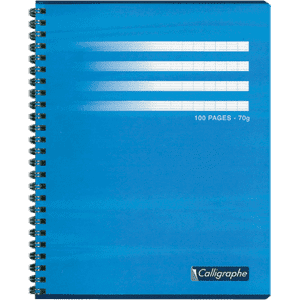 CAHIER 170/220 SPIRALE SEYES 50 FEUILLES CALLIGRAPHE