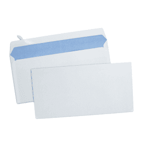 ENVELOPPE 110/220 STRIP FOND Bleu 80Gr - boîte de 500