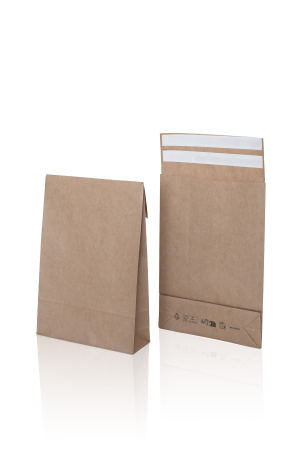 ENVELOPPE 250/353/80 STRIP BRUN 3 SOUFFLETS 100g E-GREEN - boîte de 200