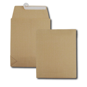 ENVELOPPE FIBRE NYLON 280/400/90 STRIP BRUN 130Gr - paquet de 50