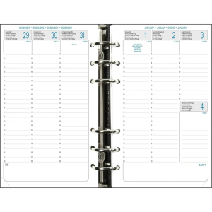 RECHARGE AGENDA EXATIME 17 SEMAINIER VERTICAL 10x17cm *2026*