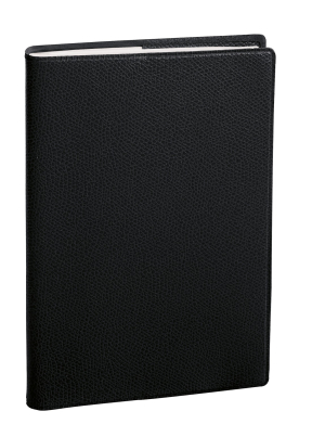 AGENDA PRESIDENT SEMAINIER NOIR RELIE "IMPALA" 21x27cm & REPERTOIRE *2026*"