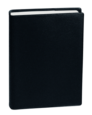 AGENDA ABP1 JOURNALIER NOIR RELIE "IMPALA" 13x21cm QUO VADIS *2027*"