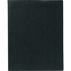 AGENDA EU09/09 SEMAINIER NOIR RELIE 21x29cm & REPERTOIRE D'AOUT A AOUT QUO VADIS *2026*