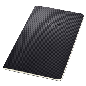 AGENDA CONCEPTUM MENSUEL A5 NOIR RELIE SIGEL *2027*