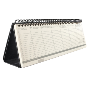 CALENDRIER DE TABLE CONCEPTUM SEMAINIER 30x14.3cm NOIR SIGEL *2027*
