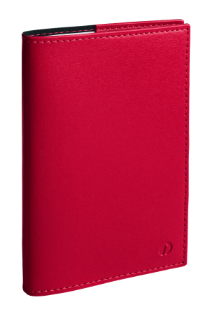 AGENDA MINISTRE PRESTIGE SEMAINIER ROUGE RELIE "SOHO" 16x24cm QUO VADIS *2027*"