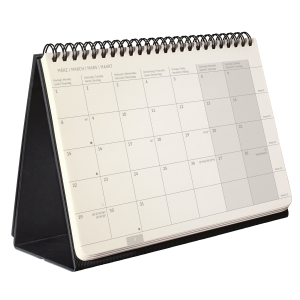 CALENDRIER DE TABLE CONCEPTUM SEMAINIER 21.3x22cm NOIR SIGEL *2027*