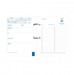 BLOC MEMO QUO VADIS PLANNING 11.5x14.5cm *2023*