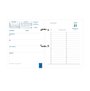 BLOC MEMO QUO VADIS PLANNING 11.5x14.5cm QUO VADIS *2026*