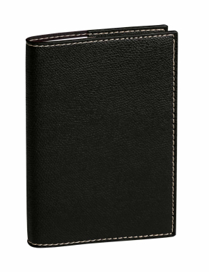 AGENDA PLANNING SD SEMAINIER NOIR RELIE "CLUB" 18x24cm & REPERTOIRE QUO VADIS *2026*"