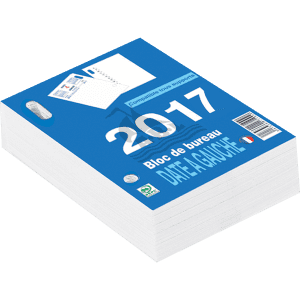 BLOC MEMO DATE A GAUCHE 8.2x12cm EXACOMPTA *2026*