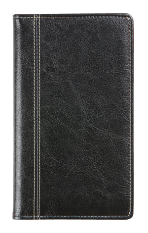 AGENDA INTERPLAN SEMAINIER NOIR SPIRALE "PALERMO" 9x16CM BREPOLS *2027*"