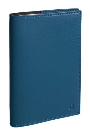AGENDA MINISTRE PRESTIGE SEMAINIER BLEU ACIER RELIE "SOHO" 16x24cm QUO VADIS *2026*"