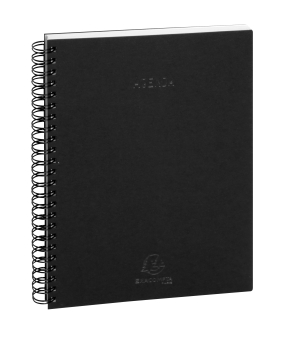 RECHARGE AGENDA ALL IN ONE SEMAINIER SPIRALE 15x21cm BLANC *2025*