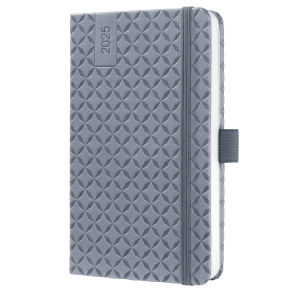 AGENDA JOLIE FLAIR SEMAINIER A6 GRIS *2025*