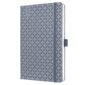 AGENDA JOLIE FLAIR SEMAINIER A5 GRIS *2025*