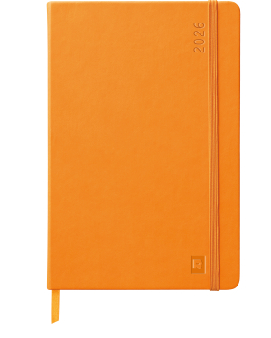 AGENDA WEBPLANNER SEMAINIER ORANGE RELIE 14.8x21cm RHODIA *2026*