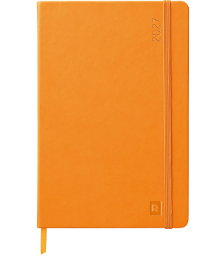 AGENDA WEBPLANNER SEMAINIER ORANGE RELIE 14.8x21cm RHODIA *2027*