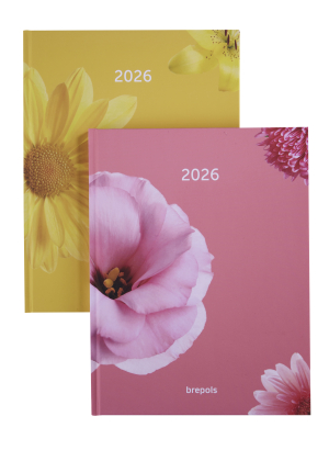 AGENDA TIMING SEMAINIER FLEURISH RELIE ASSORTI 17/22 BREPOLS *2026*