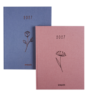 AGENDA TIMING SEMAINIER AURELIA RELIE ASSORTI 17/22 BREPOLS *2027*