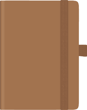 AGENDA KOMPAGNON SEMAINIER BALADEK RELIE BRUN 10x14cm BRUNNEN *2027*