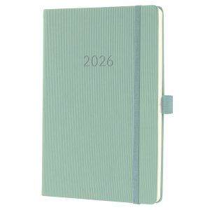 AGENDA CONCEPTUM SEMAINIER A5 VERT RELIE SIGEL *2026*