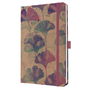 AGENDA PURE SEMAINIER SUNLIGHT GINKGO RELIE HARDCOVER & ELASTIQUE A5 SIGEL *2026*