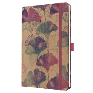 AGENDA PURE SEMAINIER SUNLIGHT GINKGO RELIE HARDCOVER & ELASTIQUE A5 IMPRIME SIGEL *2027*