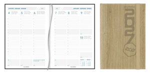 AGENDA UNIVERSE SEMAINIER RELIE SAVE THE PLANET 14.5x21CM ASSORTIS AURORA *2027*