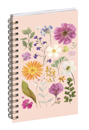 AGENDA EUROTIME 16S RECYCLE SEMAINIER CHEMIN DES MARETTES SPIRALE 9x16 ROSE EXACOMPTA *2027*