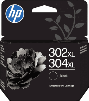 CARTOUCHE JET D'ENCRE HP 302XL / 304XL NOIR 300 Pages 5.5ml