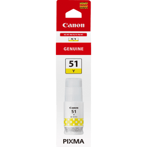 CARTOUCHE JET D'ENCRE CANON 7700 Pages GI-51 YELLOW