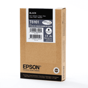 CARTOUCHE JET D'ENCRE EPSON T6161 NOIR pour B-300/B-500 3000 Pages