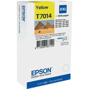 CARTOUCHE JET D'ENCRE EPSON T7014 YELLOW 3400 Pages