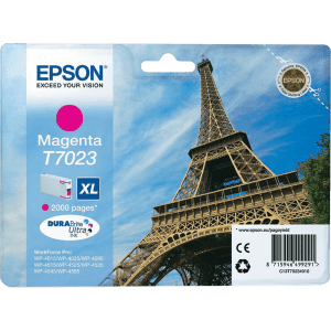 CARTOUCHE JET D'ENCRE EPSON T7023 MAGENTA 2000 Pages