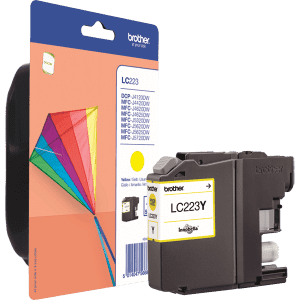 CARTOUCHE JET D'ENCRE BROTHER LC223Y YELLOW 550 PAGES