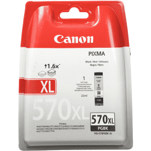 CARTOUCHE JET D'ENCRE CANON PGI-570XL NOIR 22ml